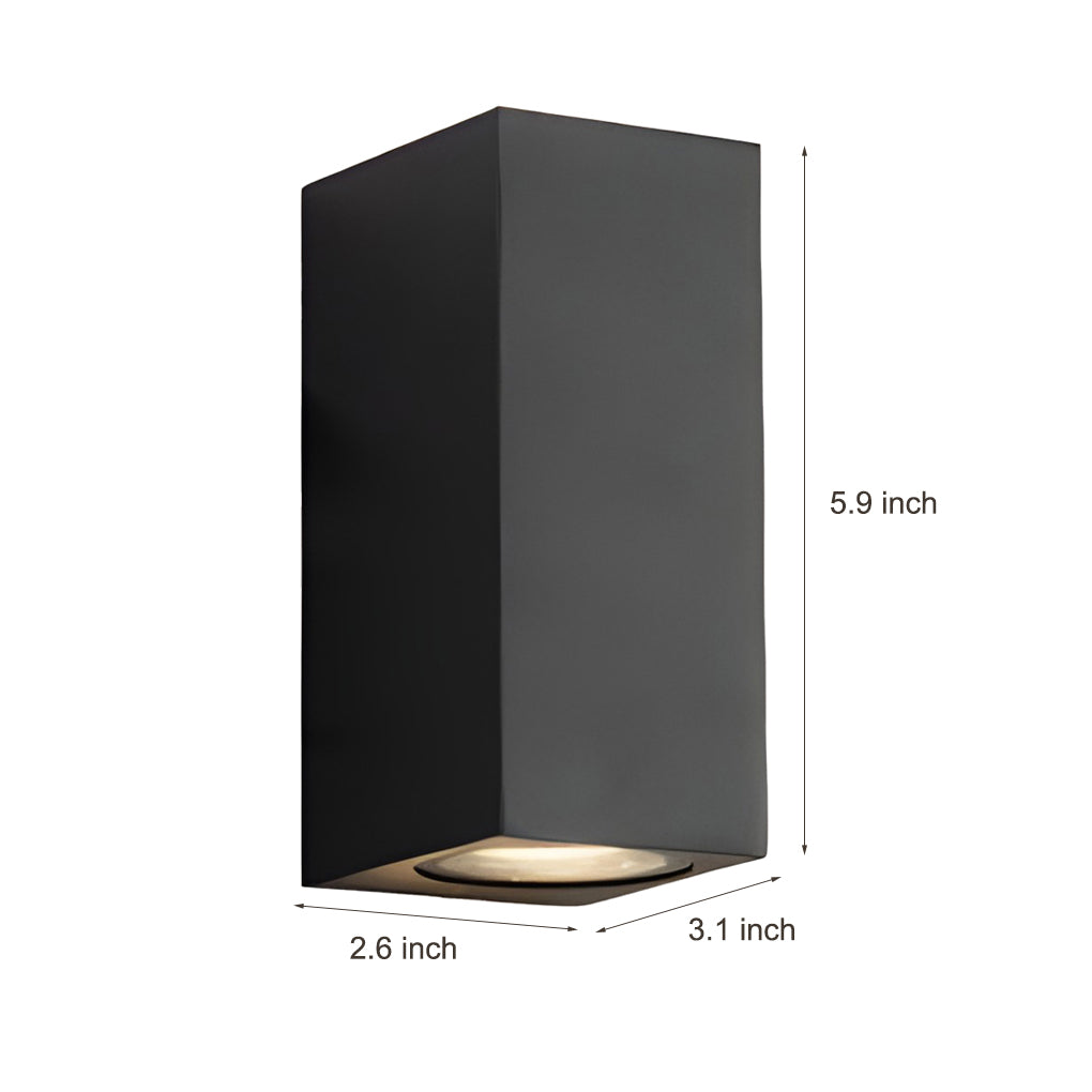 LED Up and Down Lights Waterproof Modern Outdoor Wall Sconce