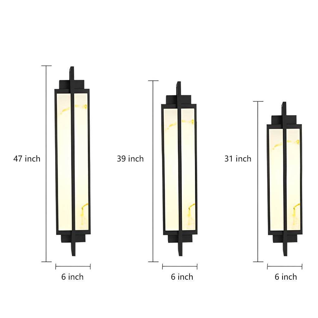 Modern LED Outdoor Wall Lamp Waterproof Wall Sconce Lighting
