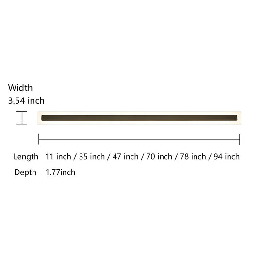 Modern Outdoor Wall Lights Fixture Wall Lamp Waterproof Wall Sconce Lighting