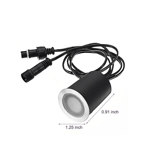 LED Outdoor Stairway Light Kit 16 Pc Weatherproof Recessed Deck Lights