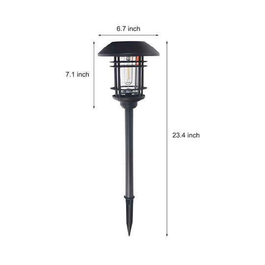 Durable Solar Outdoor Lights with Stainless Steel and Glass