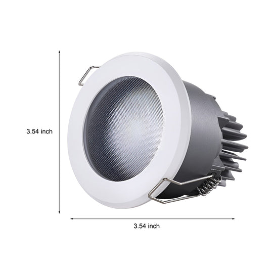 Round Waterproof LED COB – Modern Recessed Ceiling Spotlight Downlight