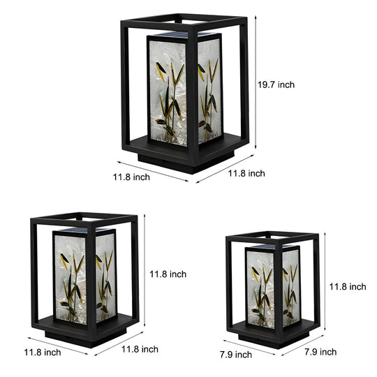 Artistic Solar LED Pathway Light with Pattern