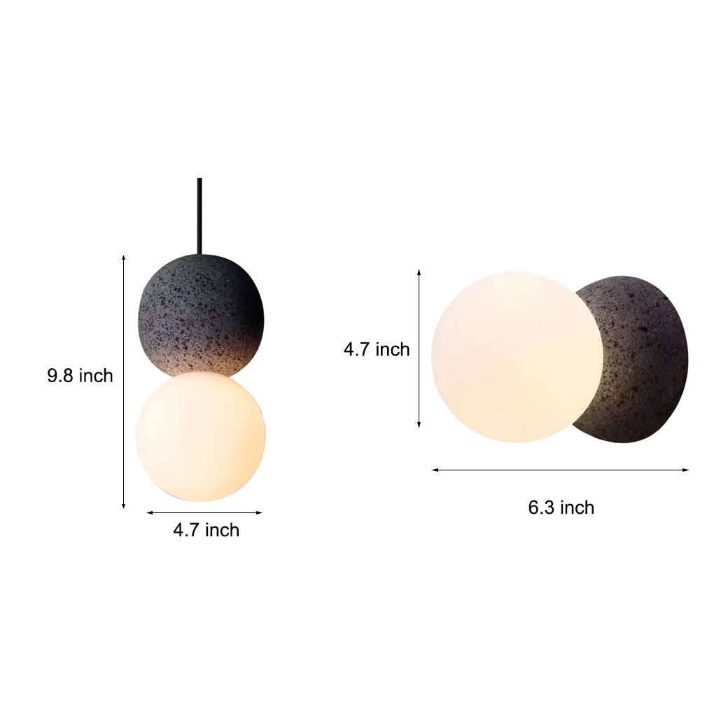 Creative Round LED Nordic Wall Lamp and Pendant Light