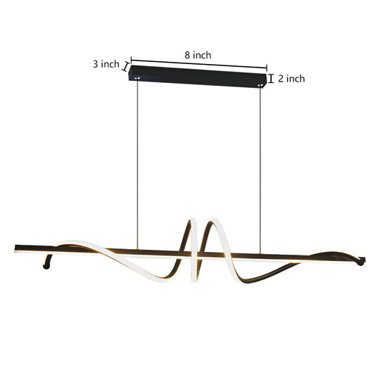 Creative LED Stepless Dimming Nordic Kitchen Pendant Light