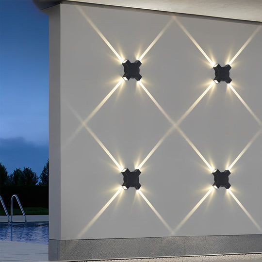 Creative Starlight Decorative LED Waterproof Modern Wall Lamp