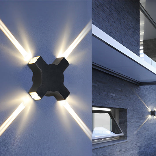Creative Starlight Decorative LED Waterproof Modern Wall Lamp