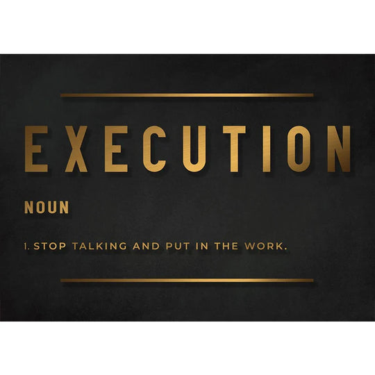 Success Hustle Inspirational Quotes Canvas Wall Art