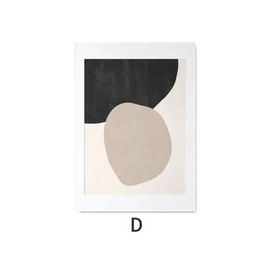 Minimalist Abstract Gallery Canvas Wall Art Print