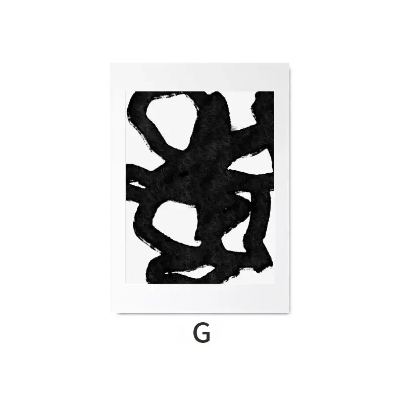 Minimalist Abstract Gallery Canvas Wall Art Print