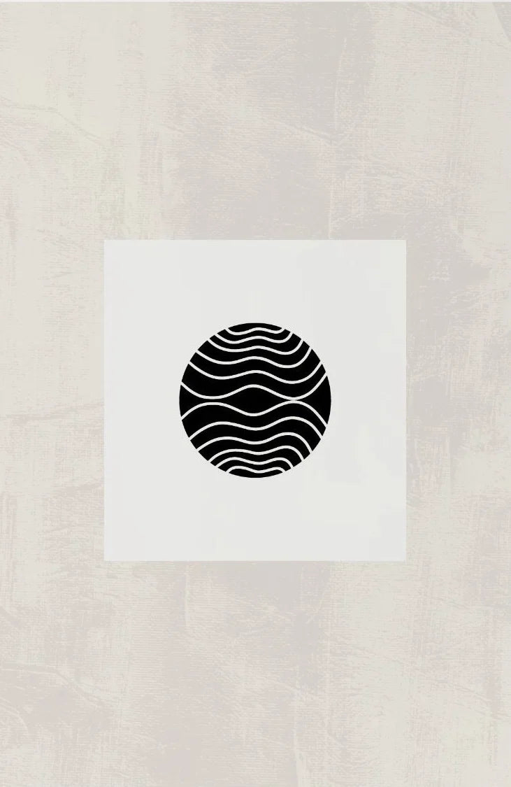 Minimalist Geometric Black White Abstract Canvas Wall Art