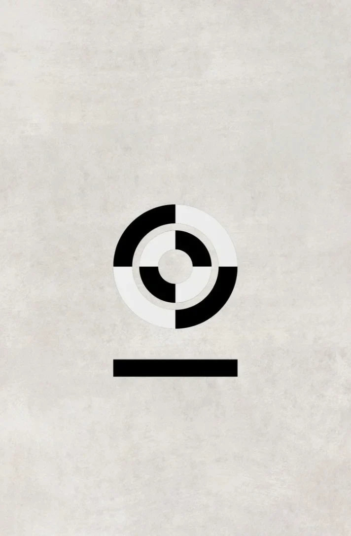 Minimalist Geometric Black White Abstract Canvas Wall Art