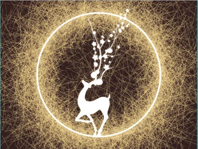 Modern Aesthetics Metal Line Art Canvas Wall Art