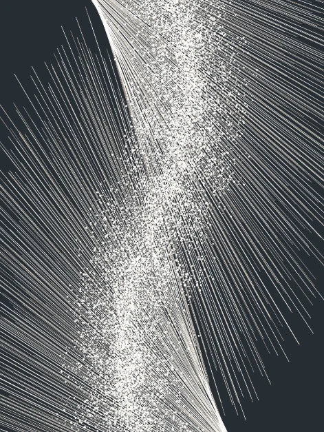 Modern Aesthetics Metal Line Art Canvas Wall Art