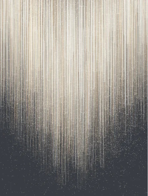 Modern Aesthetics Metal Line Art Canvas Wall Art