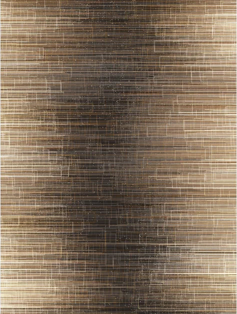 Modern Aesthetics Metal Line Art Canvas Wall Art