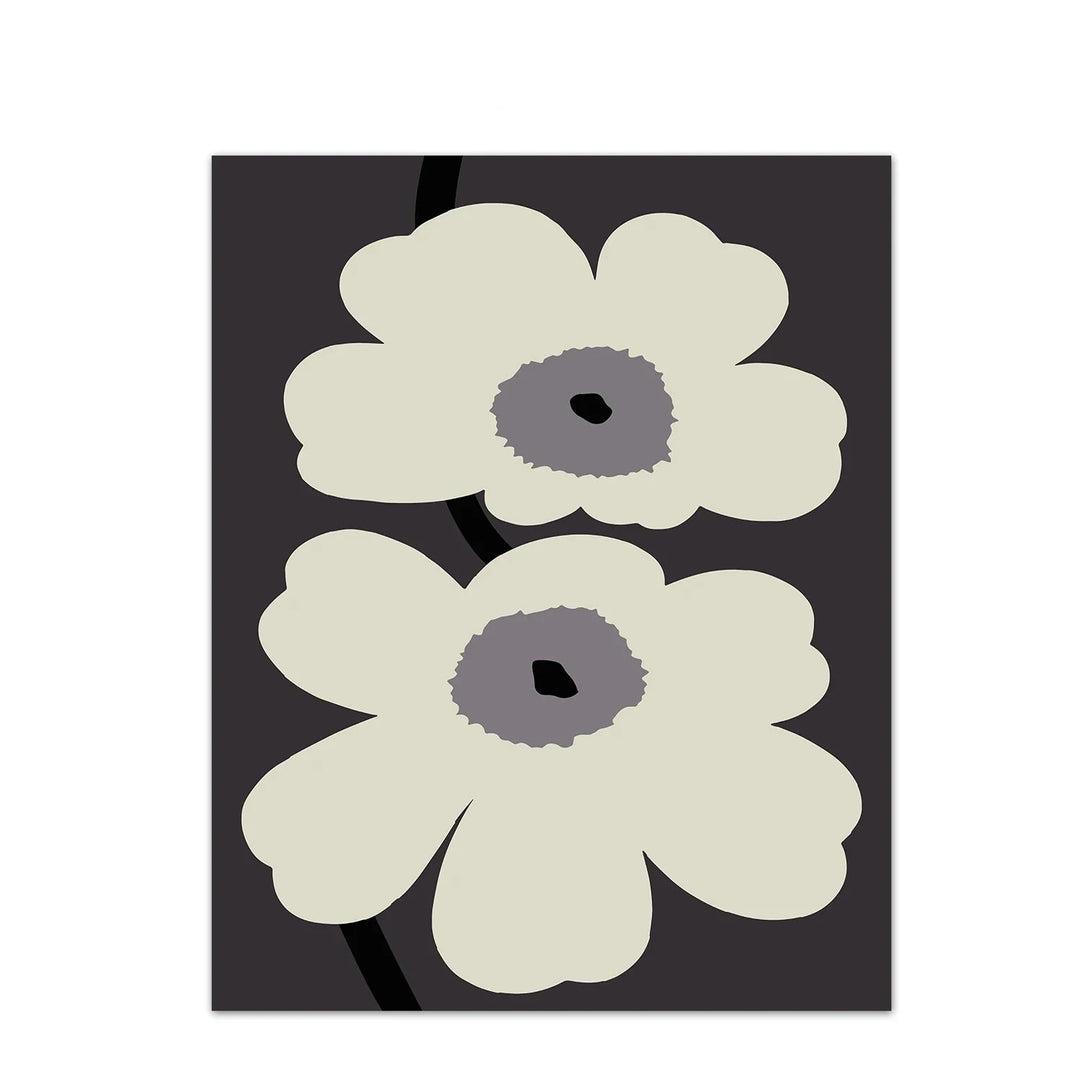 Modern Minimalist Abstract Geometric Wall Art Canvas Print