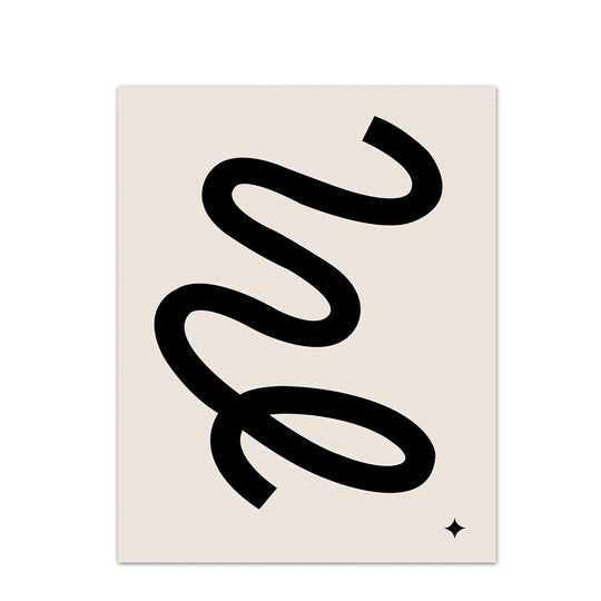 Modern Minimalist Abstract Geometric Wall Art Canvas Print