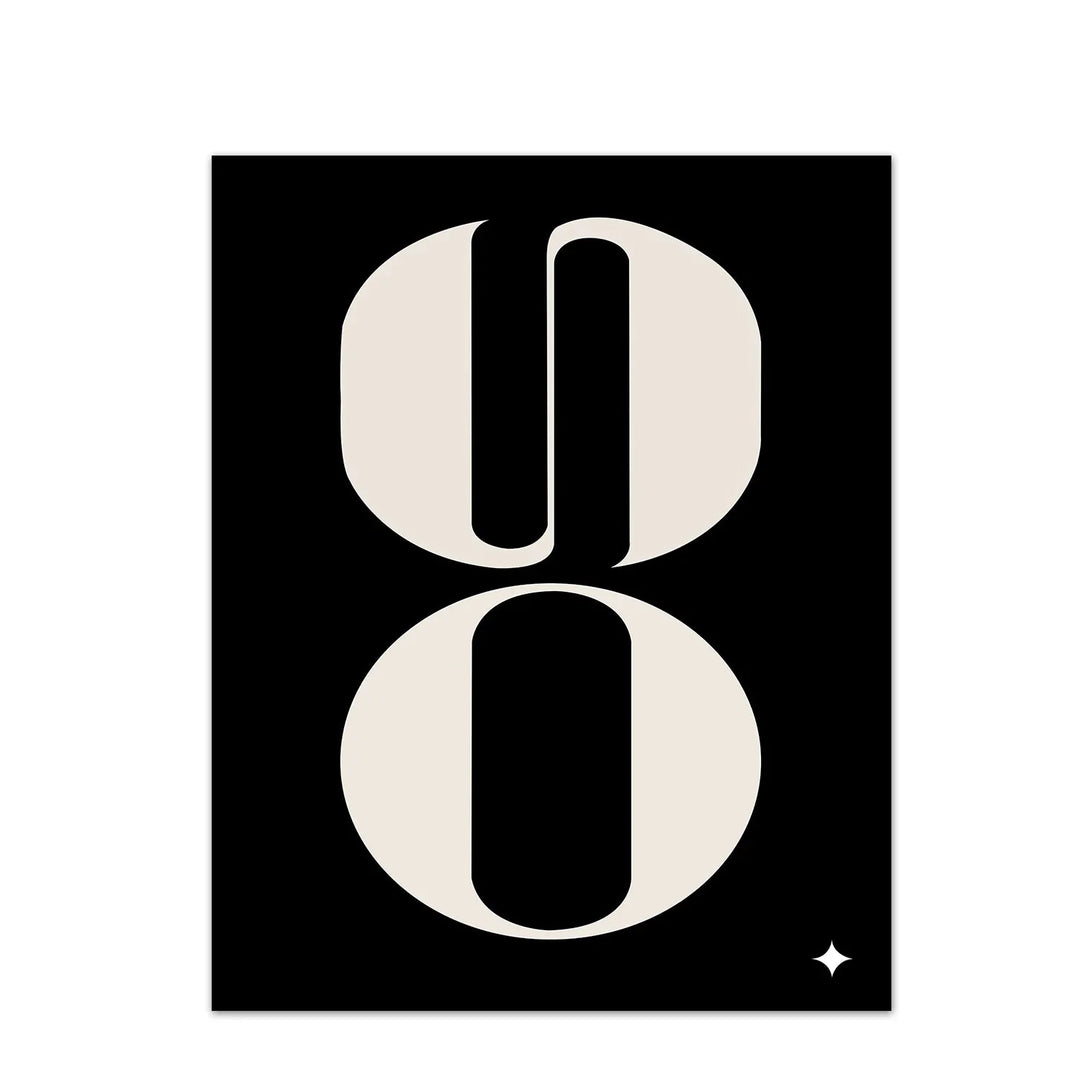 Modern Minimalist Abstract Geometric Wall Art Canvas Print