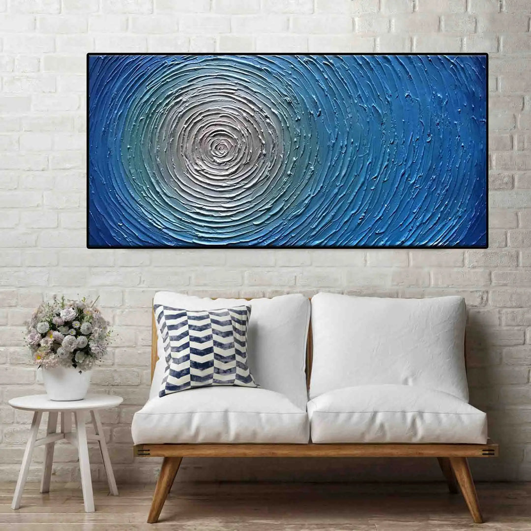 Minimalist Textural Gray Abstract Canvas Wall Art Unframed