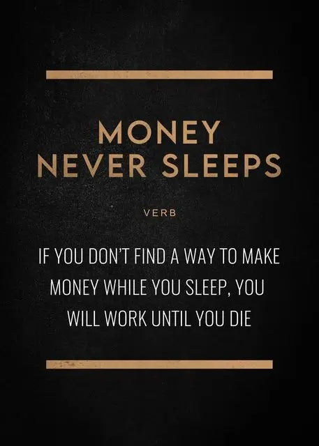 Success Hustle Limitless Motivational Quotes Canvas Wall Art