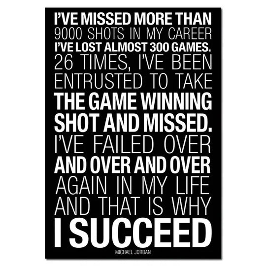 One Life Inspirational Quote Black White Canvas Wall Art