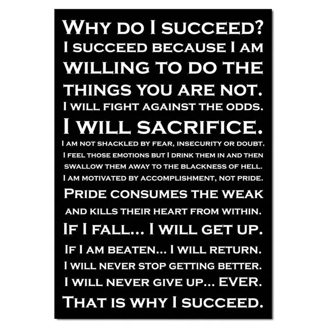 One Life Inspirational Quote Black White Canvas Wall Art