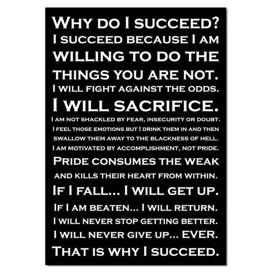 One Life Inspirational Quote Black White Canvas Wall Art