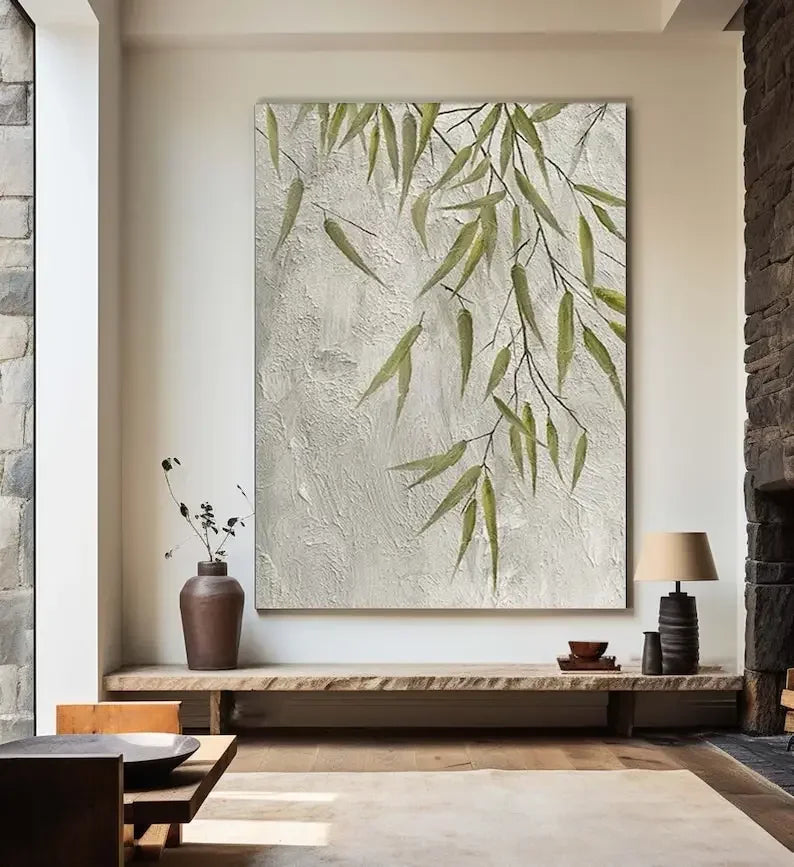 Neutral Tone Contemporary Abstract Canvas Wall Art