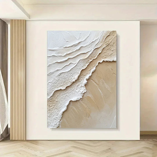 Ocean Wave Sea Surf Abstract Canvas Wall Art