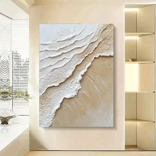 Ocean Wave Sea Surf Abstract Canvas Wall Art