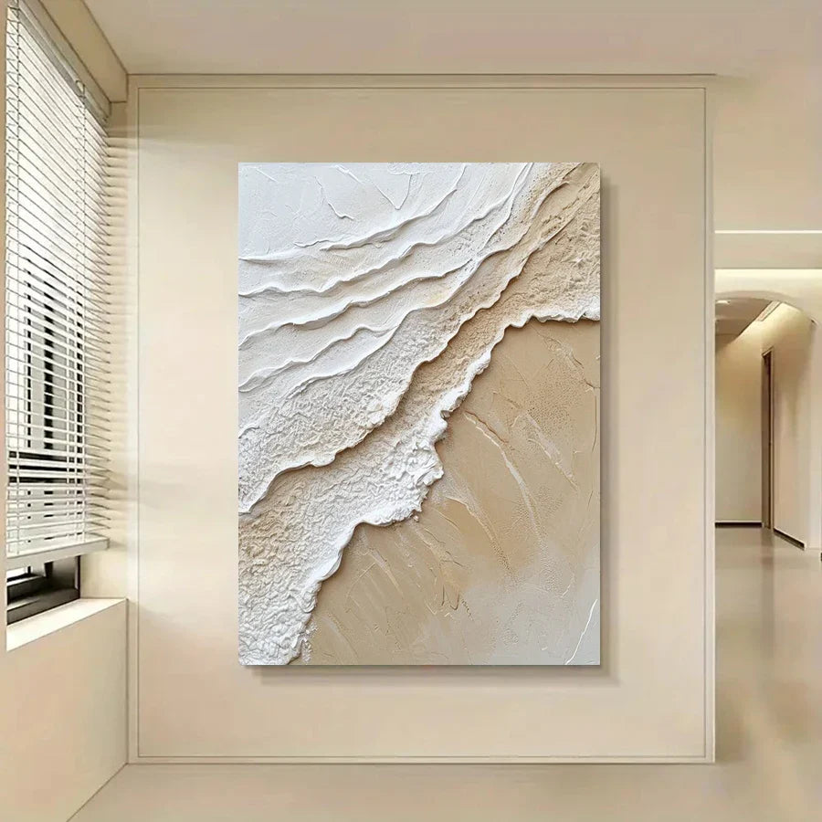 Ocean Wave Sea Surf Abstract Canvas Wall Art