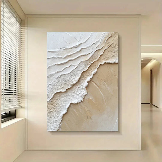 Ocean Wave Sea Surf Abstract Canvas Wall Art