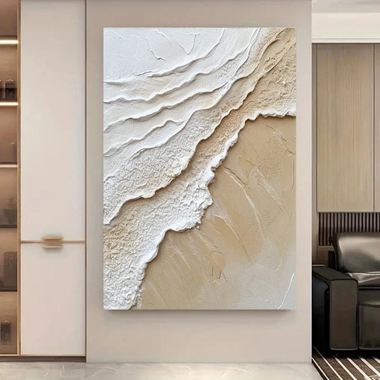 Ocean Wave Sea Surf Abstract Canvas Wall Art