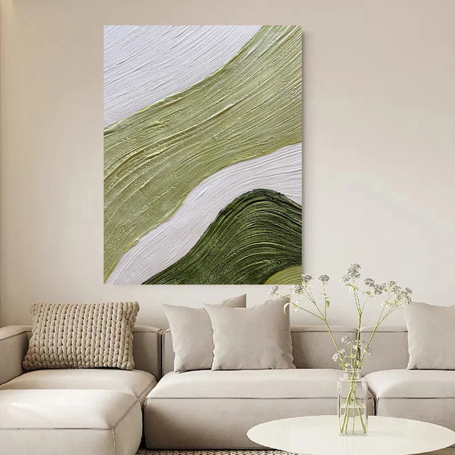 Ocean Wave Sea Surf Abstract Canvas Wall Art