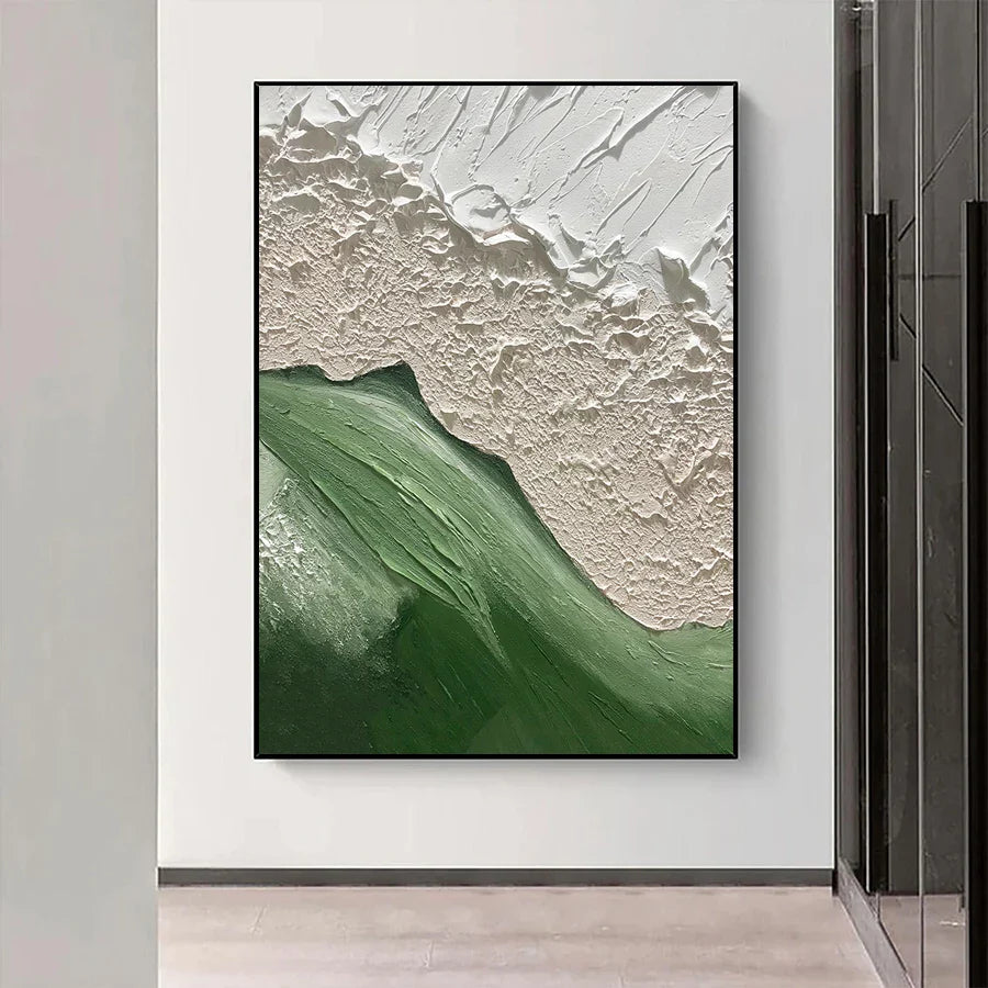 Ocean Wave Sea Surf Abstract Canvas Wall Art