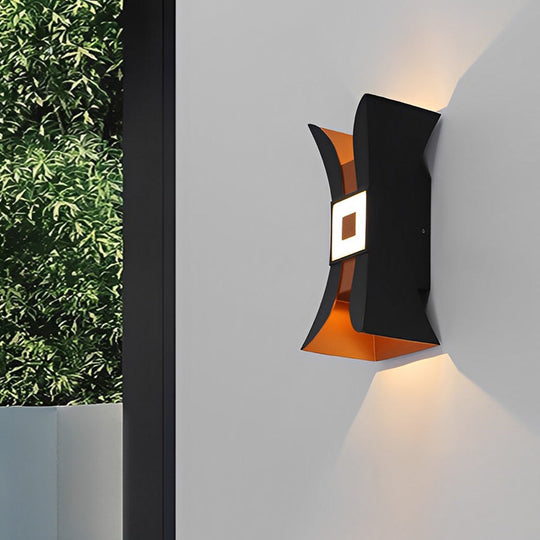 Creative LED Up and Down Outdoor Wall Washer Sconce Waterproof
