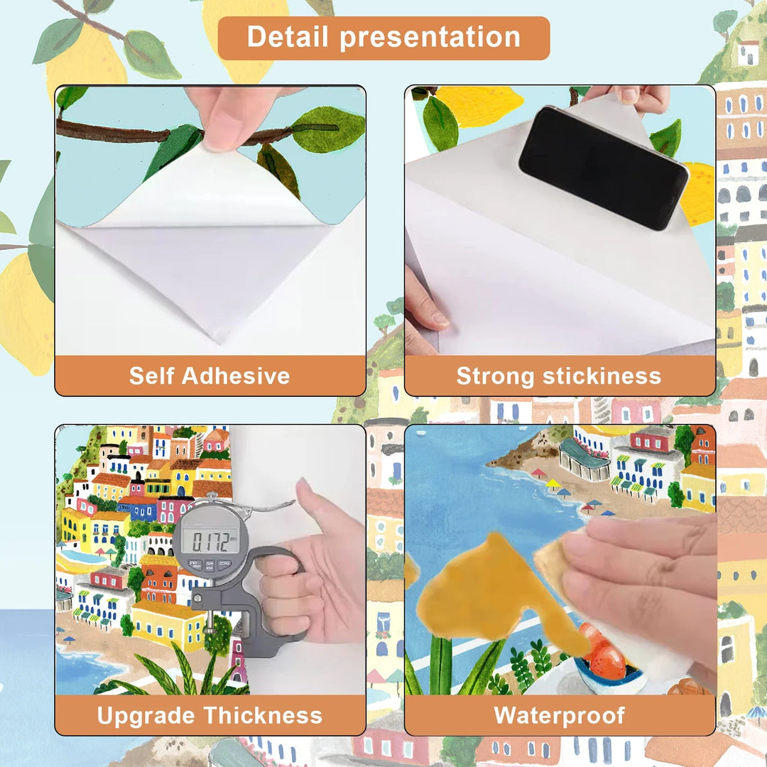 Positano Lemon Grove Archway Wall Mural For Home Decor