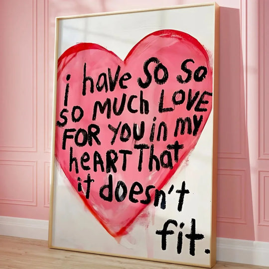 Modern Living Quotes Typographic Canvas Wall Art