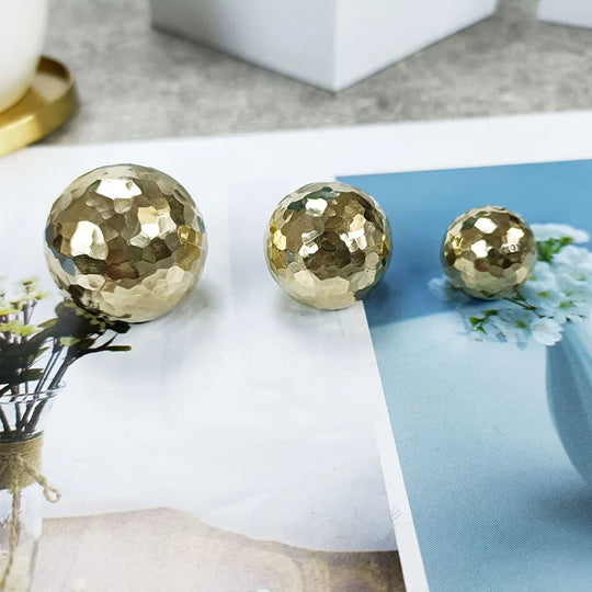 Brass Ball Cabinet Knobs – Modern Furniture & Wardrobe Pulls
