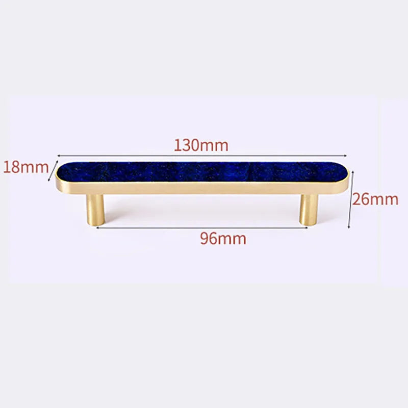 Brass and Acrylic Cabinet Handles – Colorful European Pulls for Wardrobes and Furniture