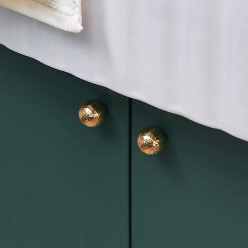 Brass Ball Cabinet Knobs – Modern Furniture & Wardrobe Pulls