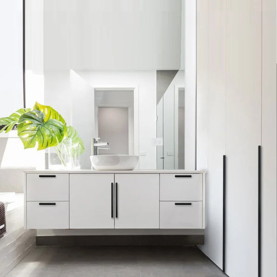 Modern Long T-Bar Aluminum Cabinet Handles – Brushed Gold, Silver, and Black Pulls (700mm-1200mm)