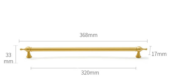 Satin Brass Cabinet Handles – French-Style Ball Knobs and Pulls for Furniture