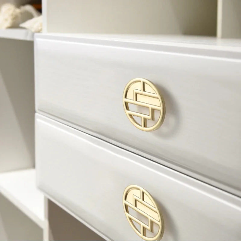 Modern Gold Kitchen Cupboard Handles – Decorative Chinese-Style Knobs