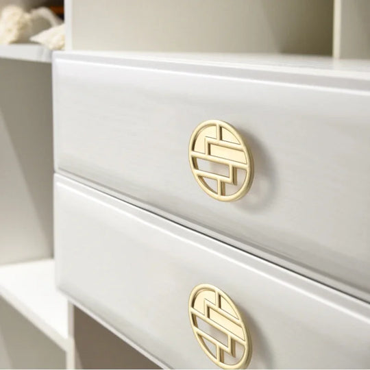 Modern Gold Kitchen Cupboard Handles – Decorative Chinese-Style Knobs