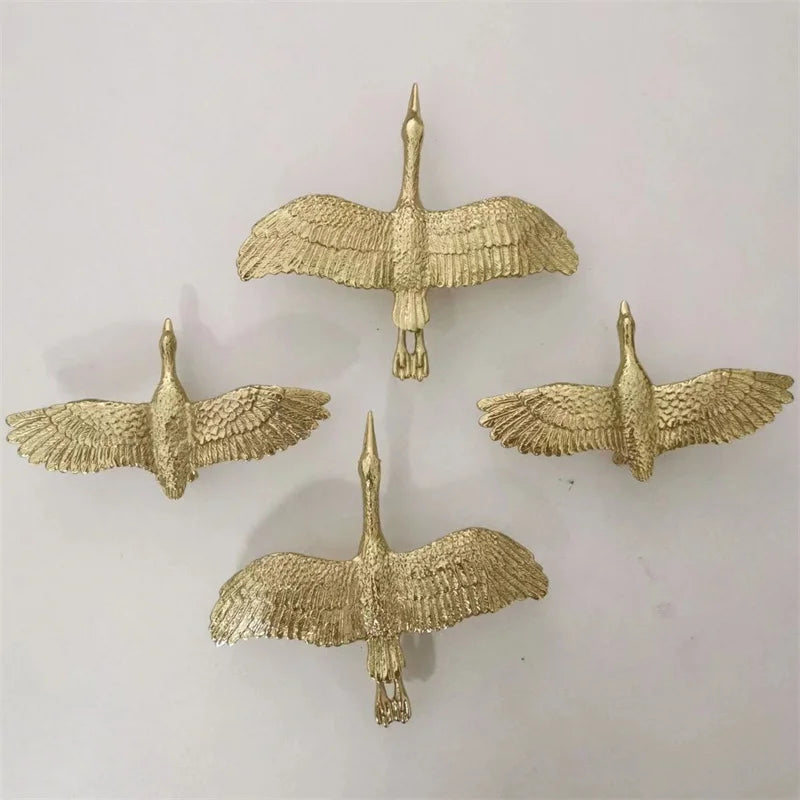 Wild Goose Brass Cabinet Handles – Nordic Copper Drawer Pulls