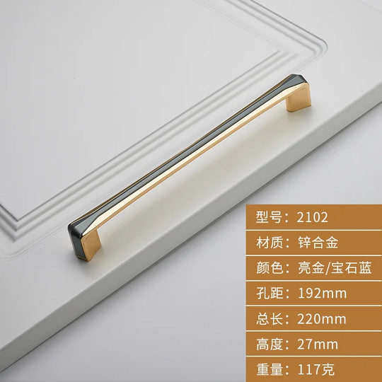 American Zinc Alloy Cabinet Handles – Solid Drawer & Wardrobe Pulls