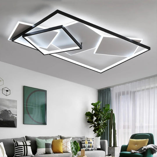 Modern Creative LED Ceiling Lamp for Living Room & Bedroom