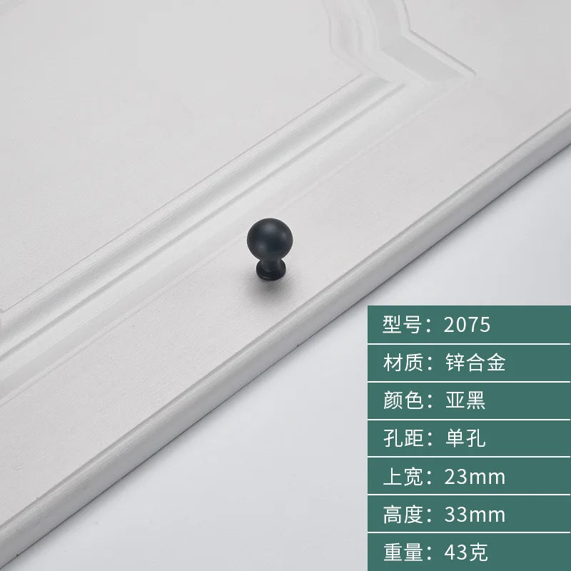 Minimalist Zinc Alloy Cabinet Handles – American Style Drawer Pulls